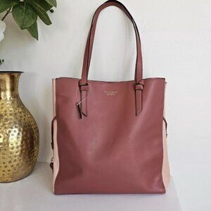New Victoria's Secret Cinch Top Tote Purse Shoulder Bag Handbag Bare Rose Pink